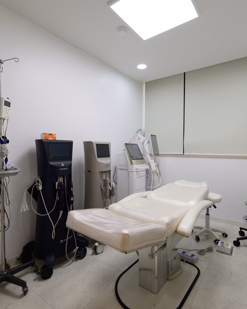 Treatment room at Maylin Apgujeong